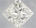 Natural Diamond 0.75 Carats, Princess with  Cut, F Color, VVS2 Clarity and Certified by IGI