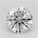 Lab Grown Diamond 1.41 Carats, Round with Ideal Cut, D Color, VVS1 Clarity and Certified by IGI