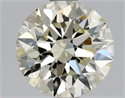Natural Diamond 1.00 Carats, Round with Excellent Cut, N Color, VS1 Clarity and Certified by GIA