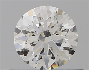 Picture of Natural Diamond 0.45 Carats, Round with Excellent Cut, G Color, VS2 Clarity and Certified by GIA