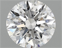 Lab Grown Diamond 1.09 Carats, Round with Excellent Cut, D Color, VS1 Clarity and Certified by IGI