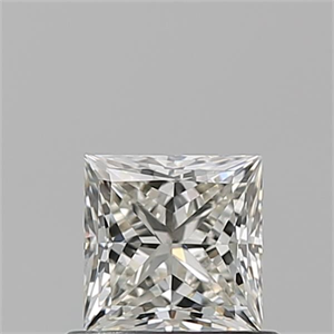 Picture of Natural Diamond 0.70 Carats, Princess with  Cut, K Color, VS1 Clarity and Certified by GIA