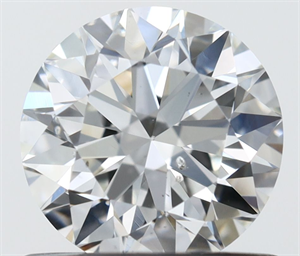 Foto Diamante Natural 0.70 quilates, Redondo , Color F, claridad SI1 y certificado IGI de