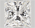 Natural Diamond 0.71 Carats, Princess with  Cut, E Color, VS1 Clarity and Certified by GIA