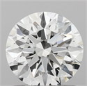 Del inventario de diamantes de laboratorio, 1.07 quilates, Redondo , Color D, claridad VVS2 y certificado IGI