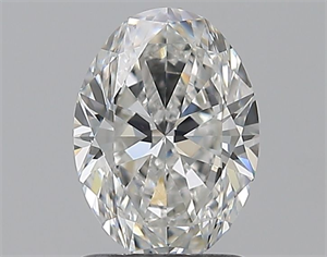 Foto Diamante Natural 1.29 quilates, Ovalado , Color F, claridad VS2 y certificado GIA de