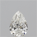Diamante Natural 0.50 quilates, De pera , Color F, claridad VS2 y certificado GIA