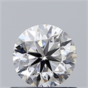 Diamante Natural 0.70 quilates, Redondo , Color F, claridad SI1 y certificado GIA