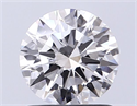 Del inventario de diamantes de laboratorio, 0.92 quilates, Redondo , Color E, claridad VS1 y certificado IGI