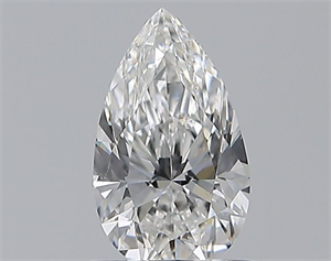 Foto Diamante Natural 0.70 quilates, De pera , Color F, claridad SI1 y certificado GIA de