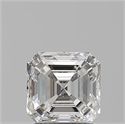 Natural Diamond 1.50 Carats, Asscher with  Cut, I Color, VS1 Clarity and Certified by GIA