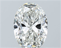 Diamante Natural 1.01 quilates, Ovalado , Color H, claridad SI1 y certificado GIA