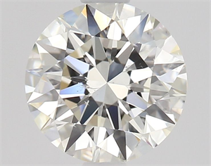 Picture of Natural Diamond 1.03 Carats, Round with Excellent Cut, I Color, SI1 Clarity and Certified by GIA