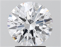 Lab Grown Diamond 2.41 Carats, Round with Ideal Cut, F Color, VVS2 Clarity and Certified by IGI