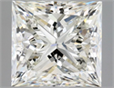 Natural Diamond 1.40 Carats, Princess with  Cut, J Color, VS2 Clarity and Certified by GIA