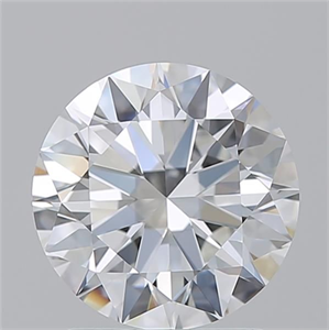 Picture of Natural Diamond 2.00 Carats, Round with Excellent Cut, F Color, VVS2 Clarity and Certified by GIA