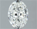 Natural Diamond 1.51 Carats, Oval with  Cut, G Color, VVS1 Clarity and Certified by GIA