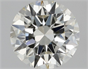 Natural Diamond 1.00 Carats, Round with Excellent Cut, J Color, VVS1 Clarity and Certified by GIA