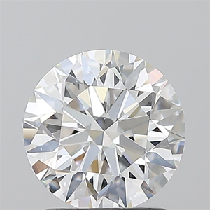 Foto Diamante Natural 1.51 quilates, Redondo , Color D, claridad SI1 y certificado GIA de