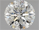 Natural Diamond 1.20 Carats, Round with Very Good Cut, J Color, I1 Clarity and Certified by GIA