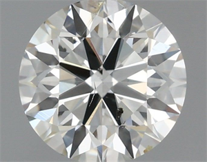 Foto Diamante Natural 0.71 quilates, Redondo , Color H, claridad SI2 y certificado IGI de