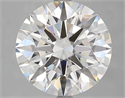 Lab Grown Diamond 5.09 Carats, Round with Ideal Cut, E Color, VVS2 Clarity and Certified by IGI