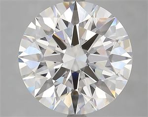 Picture of Lab Grown Diamond 5.09 Carats, Round with Ideal Cut, E Color, VVS2 Clarity and Certified by IGI