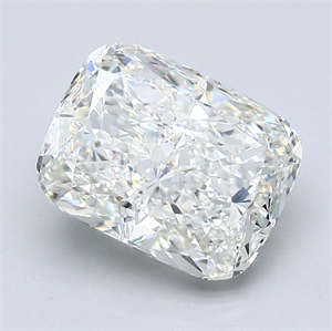 Picture of Natural Diamond 3.50 Carats, Cushion with  Cut, H Color, VS1 Clarity and Certified by GIA