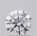 Lab Grown Diamond 0.81 Carats, Round with Ideal Cut, D Color, VVS1 Clarity and Certified by IGI