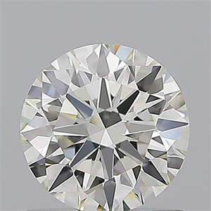 Picture of Natural Diamond 0.90 Carats, Round with Excellent Cut, J Color, VVS1 Clarity and Certified by GIA
