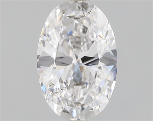 Picture of Natural Diamond 0.82 Carats, Oval with  Cut, D Color, SI1 Clarity and Certified by GIA