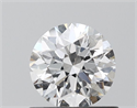 Del inventario de diamantes de laboratorio, 0.71 quilates, Redondo , Color D, claridad VVS2 y certificado IGI