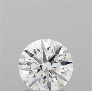Picture of Lab Grown Diamond 1.01 Carats, Round with Ideal Cut, D Color, VVS2 Clarity and Certified by IGI