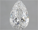 Diamante Natural 1.01 quilates, De pera , Color F, claridad SI1 y certificado GIA