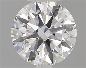 Picture of Natural Diamond 0.70 Carats, Round with Excellent Cut, D Color, VVS2 Clarity and Certified by GIA