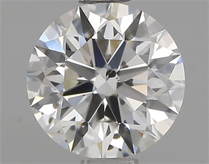 Picture of Natural Diamond 1.01 Carats, Round with Excellent Cut, G Color, SI2 Clarity and Certified by GIA