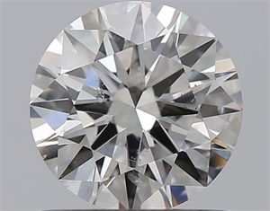 Picture of Natural Diamond 0.87 Carats, Round with Excellent Cut, G Color, SI2 Clarity and Certified by GIA
