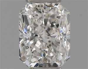 Picture of Natural Diamond 0.30 Carats, Radiant with  Cut, F Color, SI2 Clarity and Certified by IGI