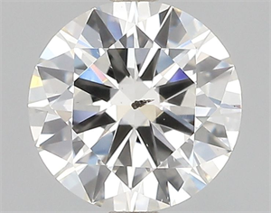 Picture of Natural Diamond 1.01 Carats, Round with Very Good Cut, I Color, SI2 Clarity and Certified by GIA