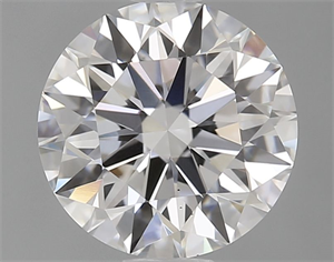 Picture of Lab Grown Diamond 1.14 Carats, Round with Excellent Cut, D Color, VS2 Clarity and Certified by GIA
