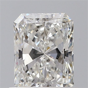 Picture of Natural Diamond 0.71 Carats, Radiant with  Cut, G Color, VS2 Clarity and Certified by GIA