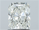 Natural Diamond 1.01 Carats, Radiant with  Cut, I Color, VS2 Clarity and Certified by GIA