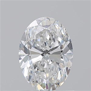Picture of Natural Diamond 1.02 Carats, Oval with  Cut, E Color, VS1 Clarity and Certified by GIA