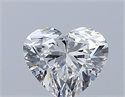 Natural Diamond 0.50 Carats, Heart with  Cut, D Color, VS2 Clarity and Certified by GIA
