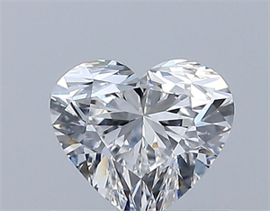 Picture of Natural Diamond 0.50 Carats, Heart with  Cut, D Color, VS2 Clarity and Certified by GIA