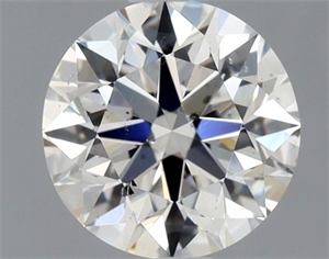 Picture of Natural Diamond 1.00 Carats, Round with Very Good Cut, G Color, SI1 Clarity and Certified by GIA