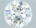 Diamante Natural 3.95 quilates, Redondo , Color H, claridad VS2 y certificado IGI