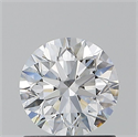 Diamante Natural 1.01 quilates, Redondo , Color D, claridad SI1 y certificado GIA