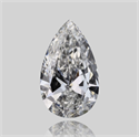Natural Diamond 0.33 Carats, Pear with  Cut, F Color, VVS1 Clarity and Certified by GIA