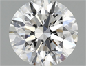 Lab Grown Diamond 1.09 Carats, Round with Excellent Cut, E Color, VVS2 Clarity and Certified by IGI